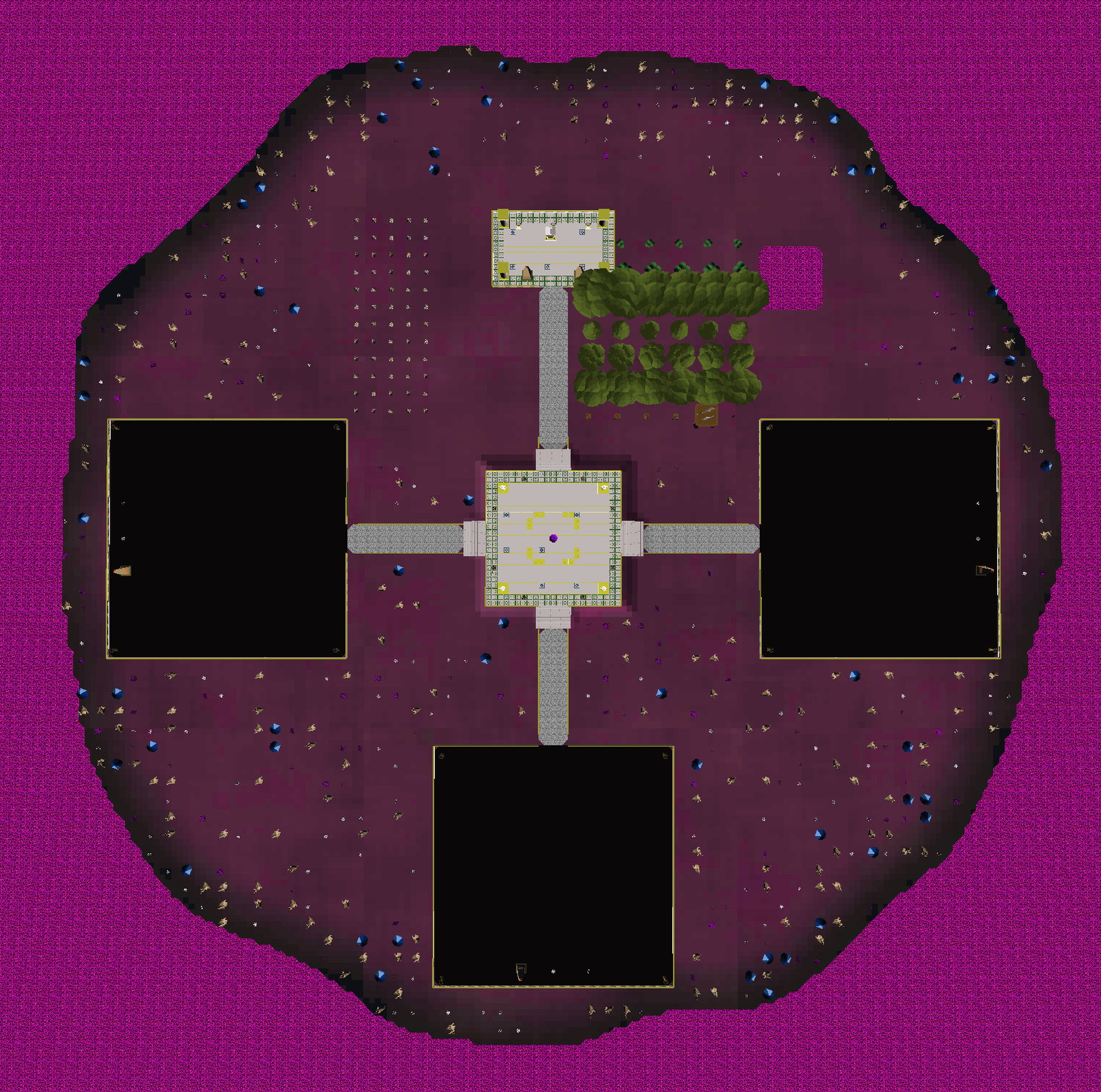Annotated map
